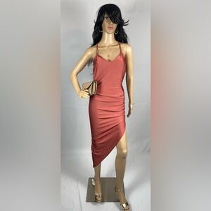 Bodycon Dress Pink Windsor Small Fitted Dress